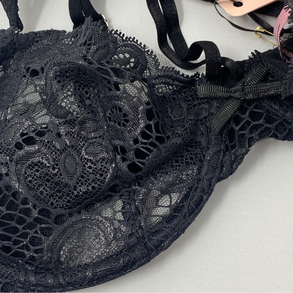 Agent Provocateur Daliah Black Bra NWT $165 - Picture 10 of 16